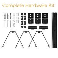TV Wall Mount, Ematic TV Wall Mount Kit with Cable Organization for DVD Players, DVRs and Console Gaming Systems... N10