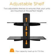 TV Wall Mount, Ematic TV Wall Mount Kit with Cable Organization for DVD Players, DVRs and Console Gaming Systems... N15