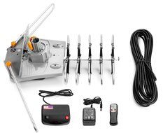 Outdoor Amplified Antenna, 1PLUS HDTV Antenna Outdoor 150 Miles Range, 360&deg;Rotation Outdoor TV Antenna with Wireless... N2