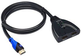A-tech Sl2103pt1m Is a 2 Port HDMI Switch2&times;1 with 3ft HDMI Pigtail Cable in ABS Black.with This HDMI Switcher... N4