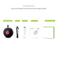 WinBridge T1 Outdoor Portable Stereo Bluetooth Speaker Box with Mircophone Hands-free Call Black N6