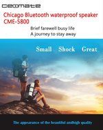 Ceomate Wireless Power bank Waterproof IP65 Shockproof Outdoor Bluetooth Speaker N2