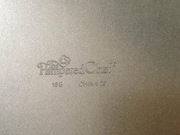 Cookie Sheet Large Heavy-gauge Aluminized Steel Conventional Convection-oven Safe by Pampered Chef 16.5" X 12.5" N5