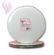Cake Board Circle 9", Count of 25