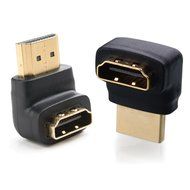 Cable Matters Combo, 270 Degree and 90 Degree HDMI Male to Female Adapter N2
