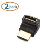 Cable Matters Combo, 270 Degree and 90 Degree HDMI Male to Female Adapter N4