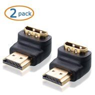 Cable Matters Combo, 270 Degree and 90 Degree HDMI Male to Female Adapter N9