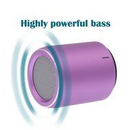 Metal Mini Portable Wireless Bluetooth Speaker With Enchanced Bass,Long Distance Transmission 3.5mm Aux Jack,Build... N12
