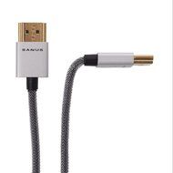 Sanus Super Slim 4' HDMI cable - 4 Feet - 18 Gbps High-Speed Supports Full 1080P, 4K, UltraHD, 3D, Ethernet, and...