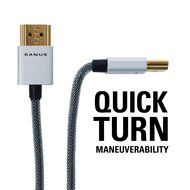 Sanus Super Slim 4' HDMI cable - 4 Feet - 18 Gbps High-Speed Supports Full 1080P, 4K, UltraHD, 3D, Ethernet, and... N6
