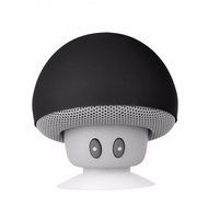 Infitary Wireless Bluetooth Speaker, Hands-free talk with Phone Stand Mushroom Bluetooth Speaker, Black