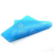 HuntGold Durable 26*29cm Silicone Pastry Mat Baking Bakeware Oven Liner Tray Sheet Mat(blue) N3