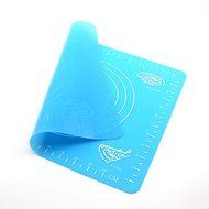 HuntGold Durable 26*29cm Silicone Pastry Mat Baking Bakeware Oven Liner Tray Sheet Mat(blue) N4