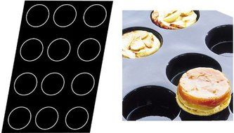 Flexipan 336020 Tarte Tatins-Quiches Nonstick Sheet Mold N2