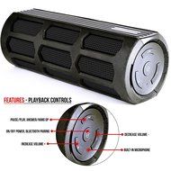 Waterproof Bluetooth Speaker, Alpatronix AX410 3000mAh Portable 12W Stereo Shockproof Wireless Speaker with Built-in... N8