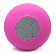 JuSp, Mini Wireless Waterproof Bluetooth Shower Speaker Hands Free Speaker for iPhone /iPad / Cellphones-Pink...