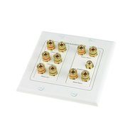 Mediabridge HDMI Wall Plate (2 Port) - [Latest Version - Supports 4K, 3D, ARC] &ndash; Includes FREE Low Voltage Metal... N9