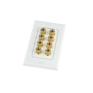 Mediabridge HDMI Wall Plate (2 Port) - [Latest Version - Supports 4K, 3D, ARC] &ndash; Includes FREE Low Voltage Metal... N14