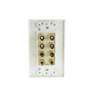 Mediabridge HDMI Wall Plate (2 Port) - [Latest Version - Supports 4K, 3D, ARC] &ndash; Includes FREE Low Voltage Metal... N15