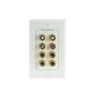 Mediabridge HDMI Wall Plate (2 Port) - [Latest Version - Supports 4K, 3D, ARC] &ndash; Includes FREE Low Voltage Metal... N17