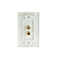 Mediabridge HDMI Wall Plate (2 Port) - [Latest Version - Supports 4K, 3D, ARC] &ndash; Includes FREE Low Voltage Metal... N30