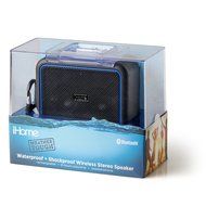 iHome iBT35 Rugged Portable Waterproof Bluetooth Stereo Speaker with Speakerphone N3