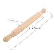 Lasten Wooden Rolling Pin, Dough Roller, Rolling Pin for Consistent Dough &amp; More, Professional Non-Stick Rolling... N15