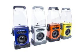 iCanister MP3/iPod Water-Resistant Speaker - Black N2