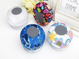 GRANDEY Portable Waterproof Bluetooth V3.0 + EDR Shower Speaker Handsfree Speakerphone with Suction Cup Suitable...
