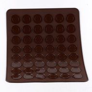 Large Sz Silicone Macaron Macaroon Dessert Baking DIY Sheet Mat Makes 48 Slot