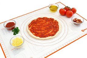 Extra Large Silicone Pastry Mat with Measurements and Conversion Charts, 29.6&quot; x 20.5&quot; Non-Stick Non-Slip, XL... N3
