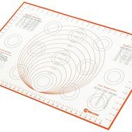 Extra Large Silicone Pastry Mat with Measurements and Conversion Charts, 29.6&quot; x 20.5&quot; Non-Stick Non-Slip, XL... N9