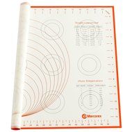 Extra Large Silicone Pastry Mat with Measurements and Conversion Charts, 29.6&quot; x 20.5&quot; Non-Stick Non-Slip, XL... N10