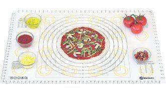 Extra Large Silicone Pastry Mat with Measurements and Conversion Charts, 29.6&quot; x 20.5&quot; Non-Stick Non-Slip, XL... N20