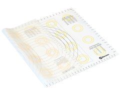 Extra Large Silicone Pastry Mat with Measurements and Conversion Charts, 29.6&quot; x 20.5&quot; Non-Stick Non-Slip, XL... N23