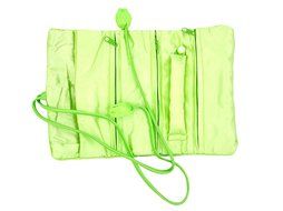 iSuperb&reg; Travel Jewelry Roll Polka Dot with Silk Embroidery Brocade Elegant and Bold Travel Jewelry Case (Polka... N5