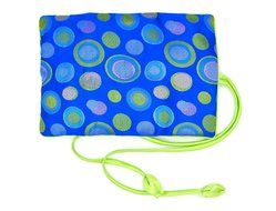 iSuperb&reg; Travel Jewelry Roll Polka Dot with Silk Embroidery Brocade Elegant and Bold Travel Jewelry Case (Polka... N14