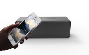 Icoox Wireless Metal Music Speaker - Bluetooth 4.1 Speaker with Built-in Speakerphone and 10 Hour Rechargeable... N17