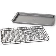 Mega Bacon Rack And Drip Pan - Bake Up To 18 Slices With Less Fat And Grease N2