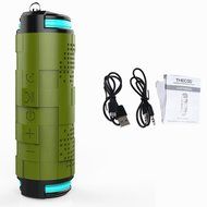YIDA BS02 Portable Wireless Bluetooth Speaker Stereo Super Bass Waterproof IP6 Dustproof IP4X Shockproof IP3X... N7