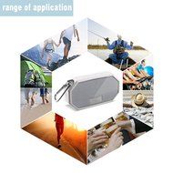 Waterproof Bluetooth Speaker,LESHP Bluetooth Wireless Portable Waterproof Pocket Speaker Shower Speaker with... N11