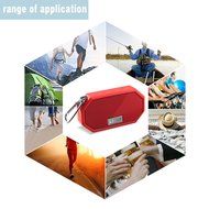 Waterproof Bluetooth Speaker,LESHP Bluetooth Wireless Portable Waterproof Pocket Speaker Shower Speaker with... N27