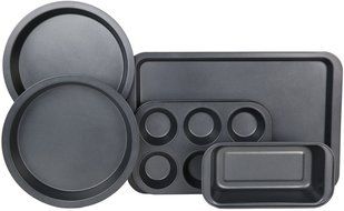 Baking Gift Set - Cake Bake 5 Pieces Including a Cupcake Pan and Cookie Sheet