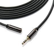 Zeskit 12&rsquo; Premium Audio Cable &mdash; 3.5mm, Braided Nylon Stereo Audio Cable (Male to Female) N4