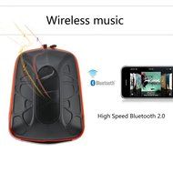 Bike Cycling Wireless Bluetooth Stereo Mp3 Boom Speaker Backpack Amplifier N2