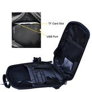 Bike Cycling Wireless Bluetooth Stereo Mp3 Boom Speaker Backpack Amplifier N6