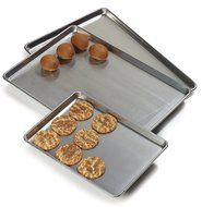 Carlisle 601825 3003 Aluminum Full Size Sheet Pan, 25.75&quot; Length x 17.81&quot; Width (Case of 12) N2