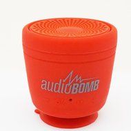 AudioBomb 12176 Whaley Waterproof Bluetooth Portable Rechargeable Speaker Pair Two &amp; Play(Included Suction Cup... N10