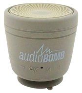 AudioBomb 12176 Whaley Waterproof Bluetooth Portable Rechargeable Speaker Pair Two &amp; Play(Included Suction Cup... N16