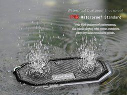 Bluetooth Speaker ,YOOHOG Portable Pocket Waterproof Shockproof Wireless Bluetooth Speaker with Mic CSR V4.0 Bluetooth... N6